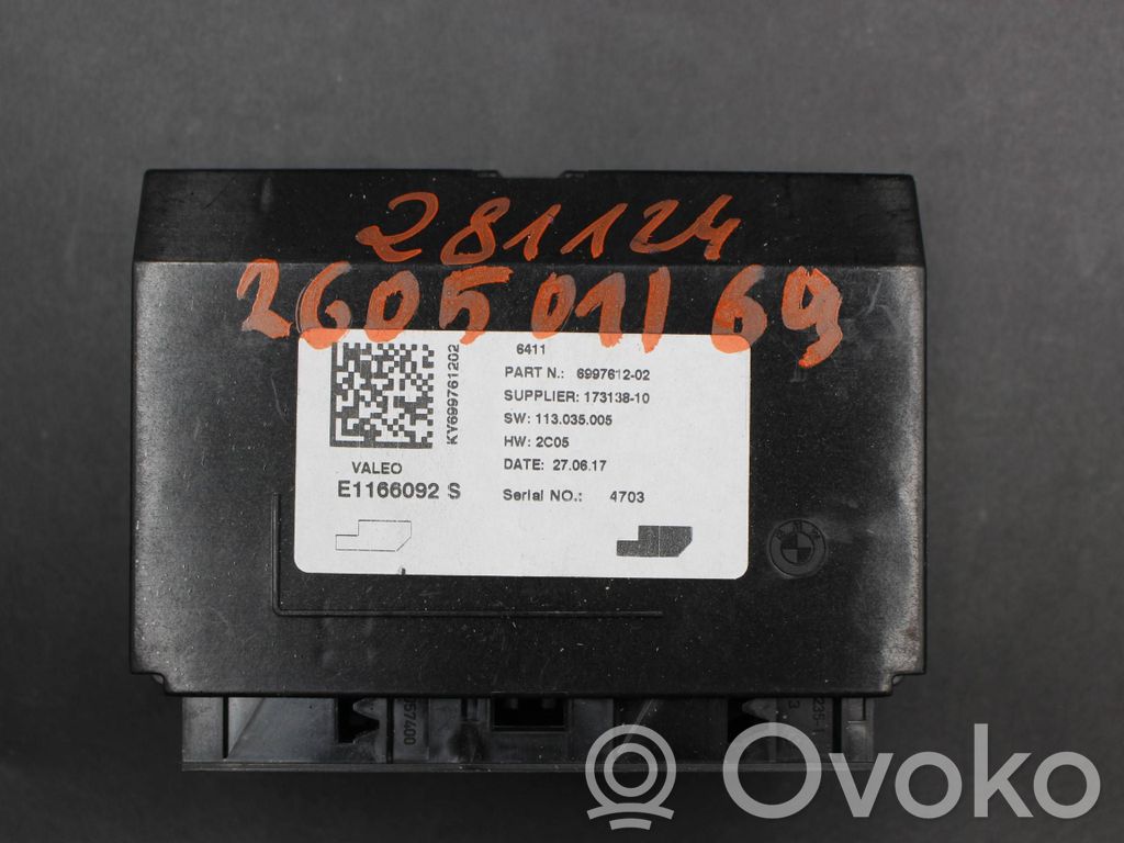 BMW X1 F48 F49 Panel klimatyzacji 