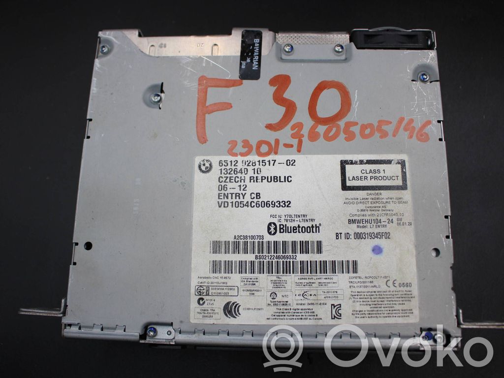 Panel / Radioodtwarzacz CD/DVD/GPS   9281517,13264010,VD1054C6069332