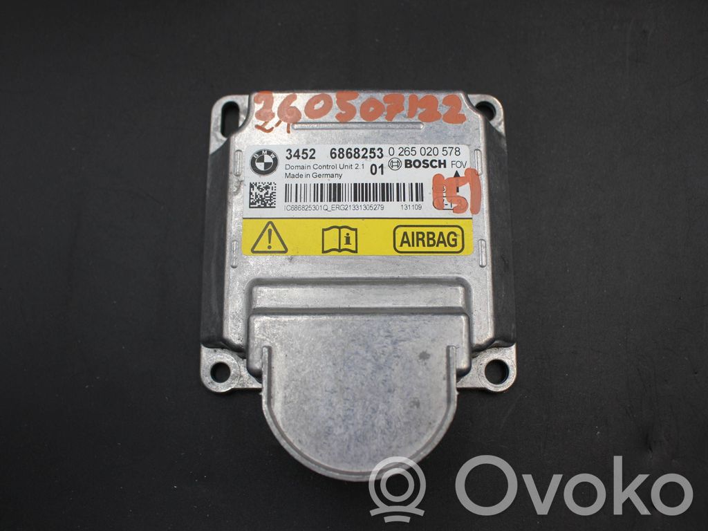 BMW X3 F25 Unidad de control/módulo del Airbag 