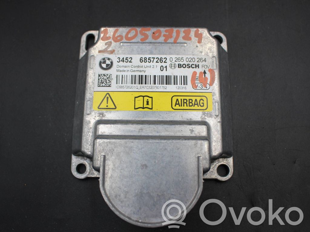 BMW 5 F10 F11 Sterownik / Moduł Airbag 