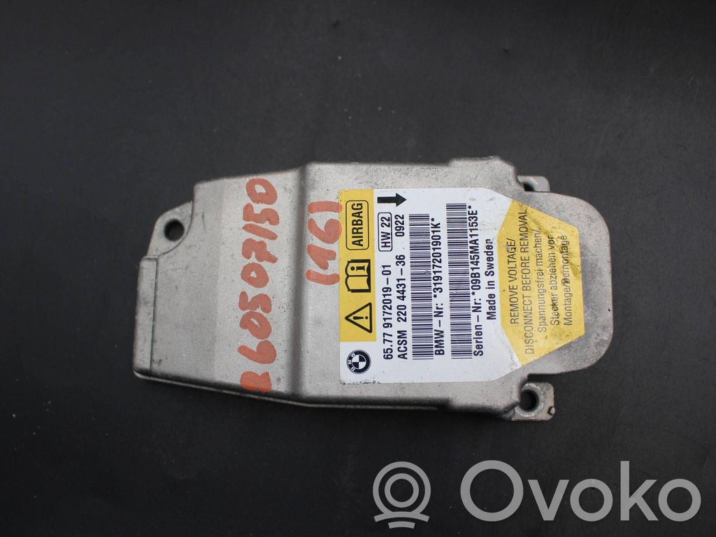 BMW 5 E60 E61 Airbag control unit/module 