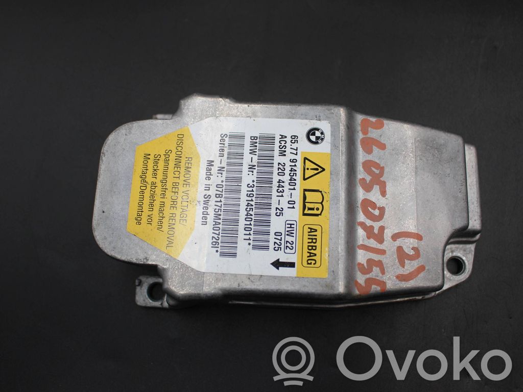 Airbag control unit/module   9145401,0725,220443125