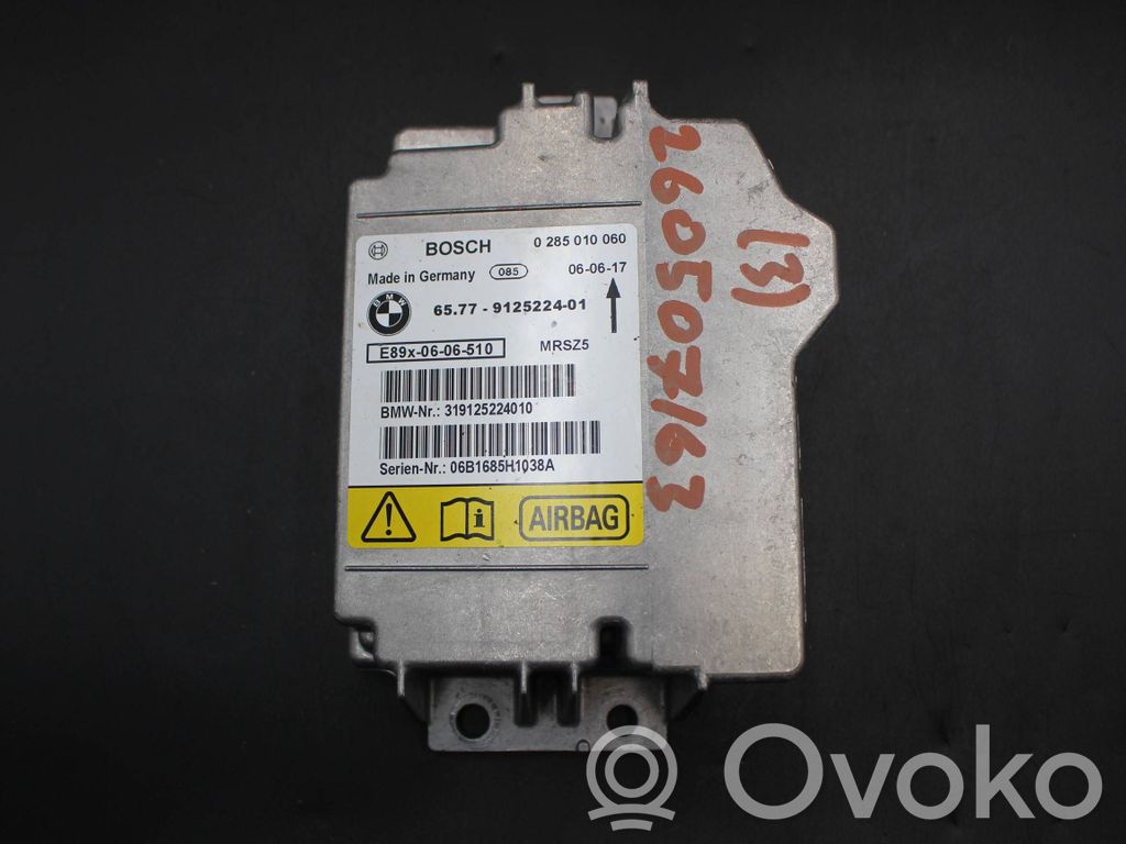BMW 3 E90 E91 Airbag control unit/module 