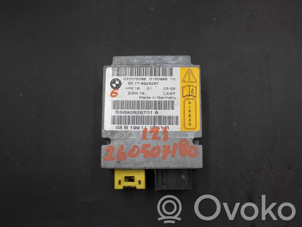 BMW 7 E65 E66 Airbag control unit/module 