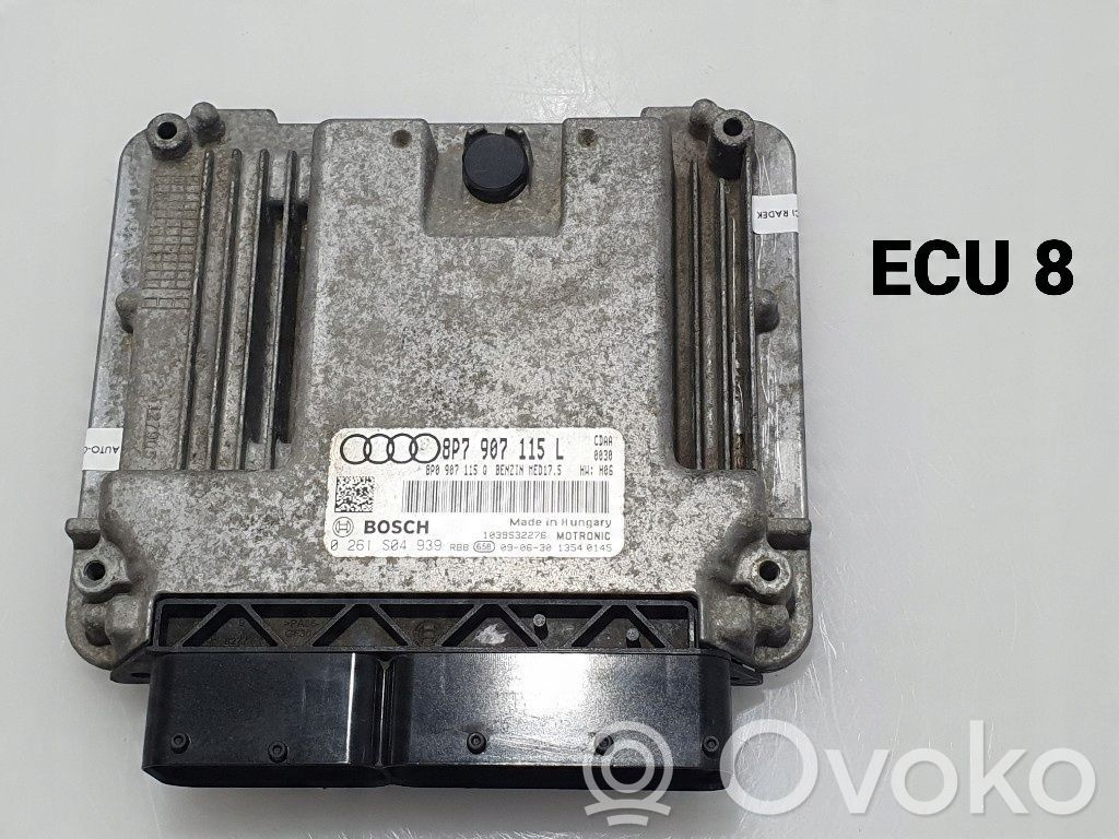 Audi A3 S3 8P Engine control unit/module 