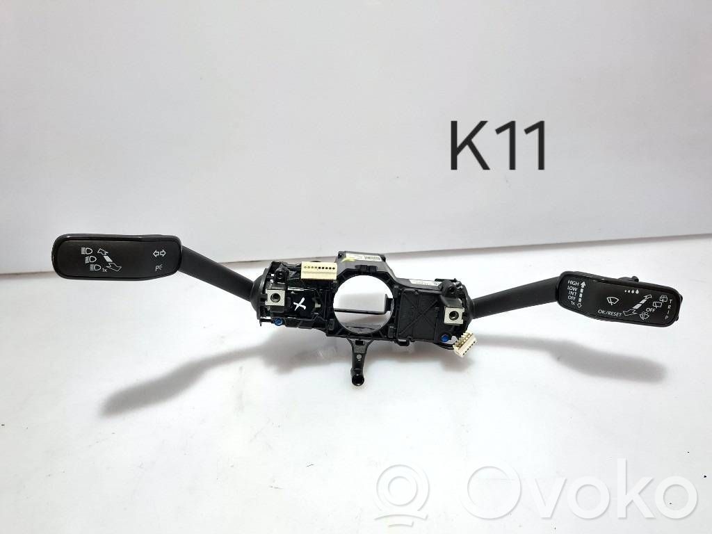 Volkswagen Golf VII Interruptor/palanca de limpiador de luz de giro 