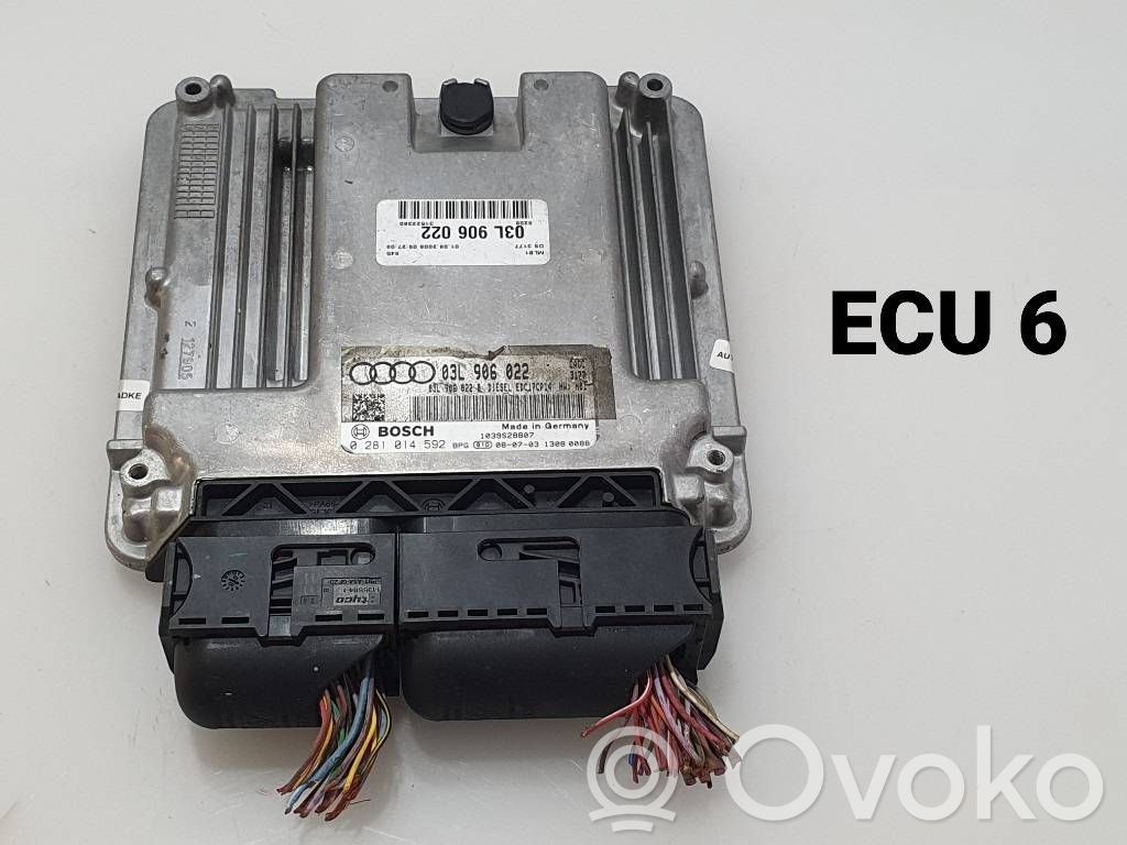 Audi A4 S4 B8 8K Engine control unit/module 