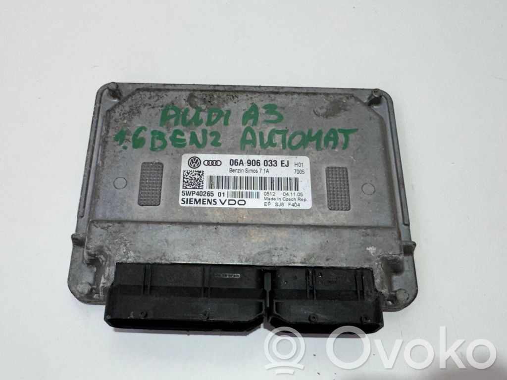 Audi A3 S3 8P Engine control unit/module 
