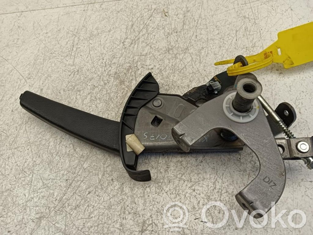 Hand brake release handle