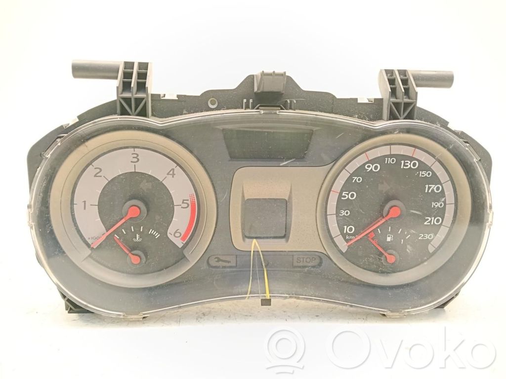 Renault Clio III Speedometer (instrument cluster) 
