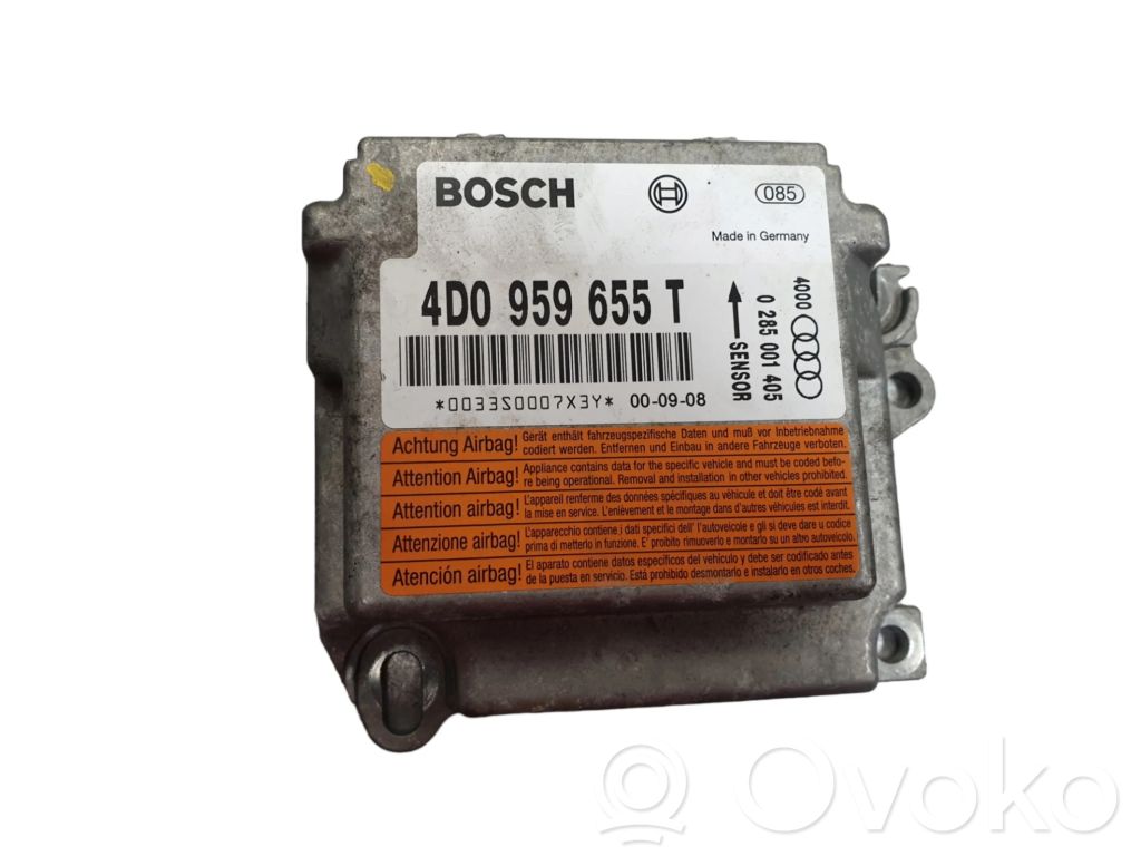 Audi A8 S8 D2 4D Airbag control unit/module 