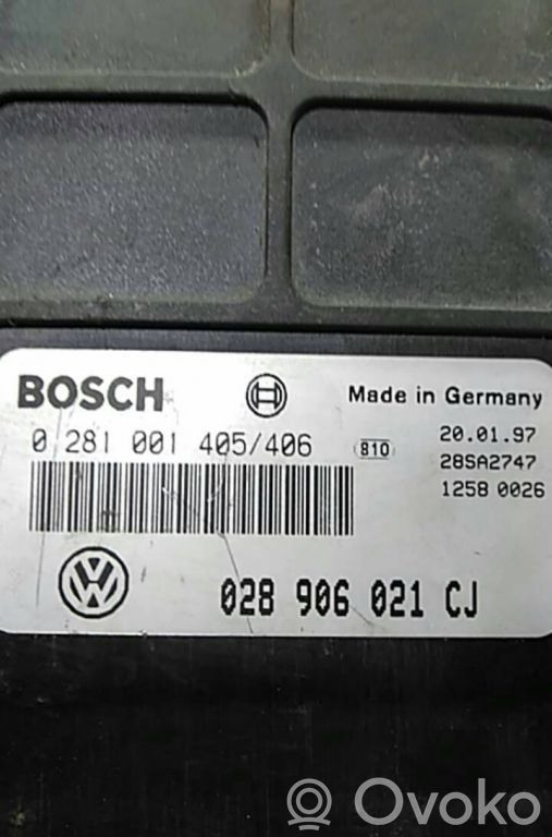 Volkswagen Polo III 6N 6N2 6NF Unitate/modul de control motor 