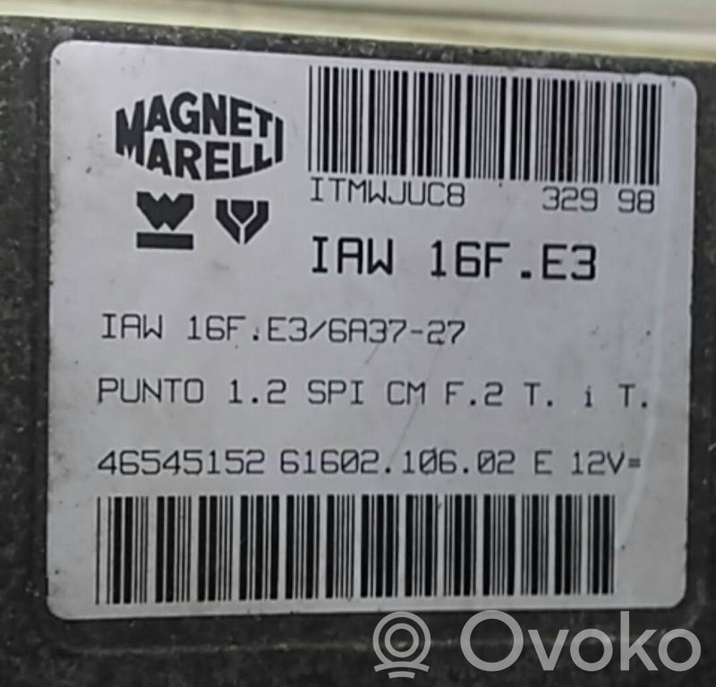 Fiat Punto (176) Engine control unit/module 