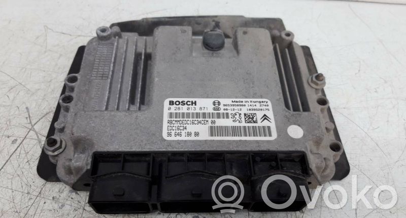 Unidad de control/módulo del motor   0281,013,871,9664618080