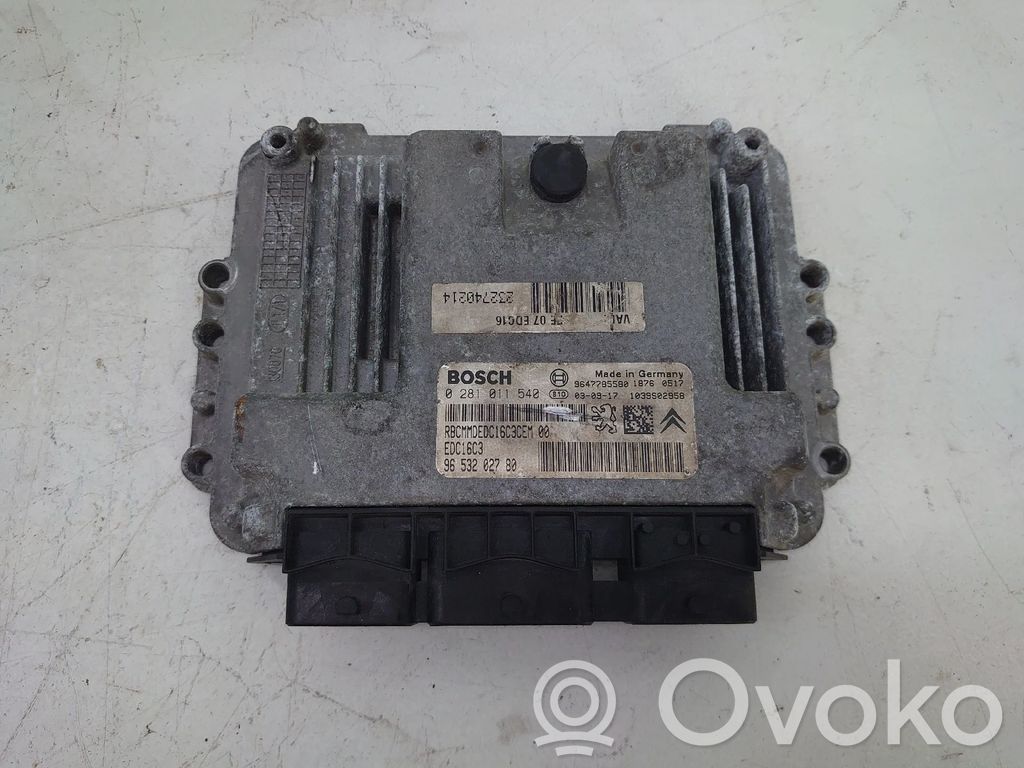 Citroen Xsara Engine control unit/module 