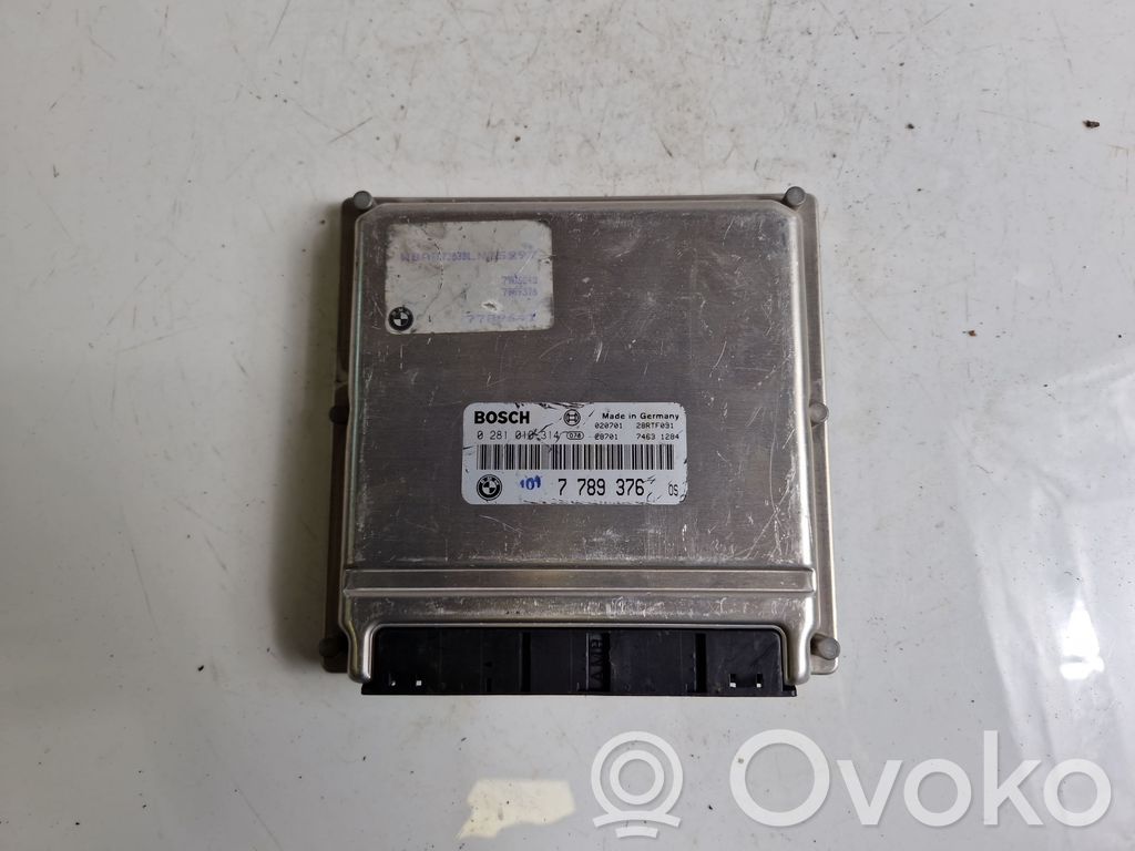 Unidad de control/módulo del motor   0281010314,7789376,28RTF091