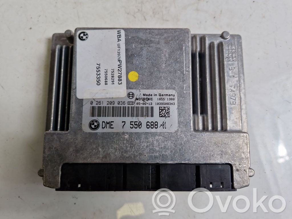BMW 1 E81 E87 Variklio valdymo blokas 