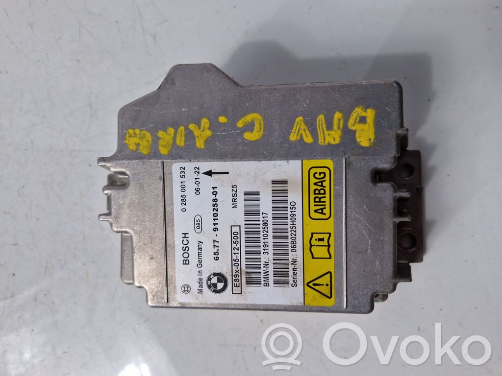 Airbag control unit/module   9110258,0285001532,319110258017,06B0225H09150