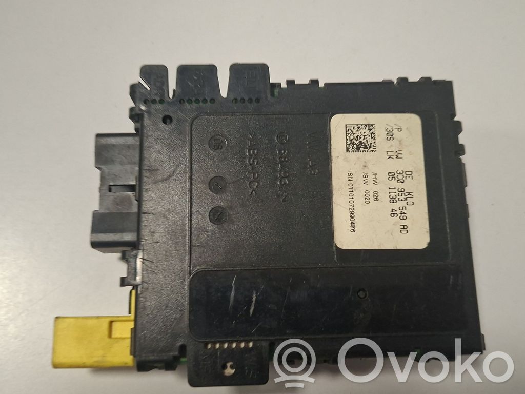 Sensor de ángulo de dirección   3C0953549AD
