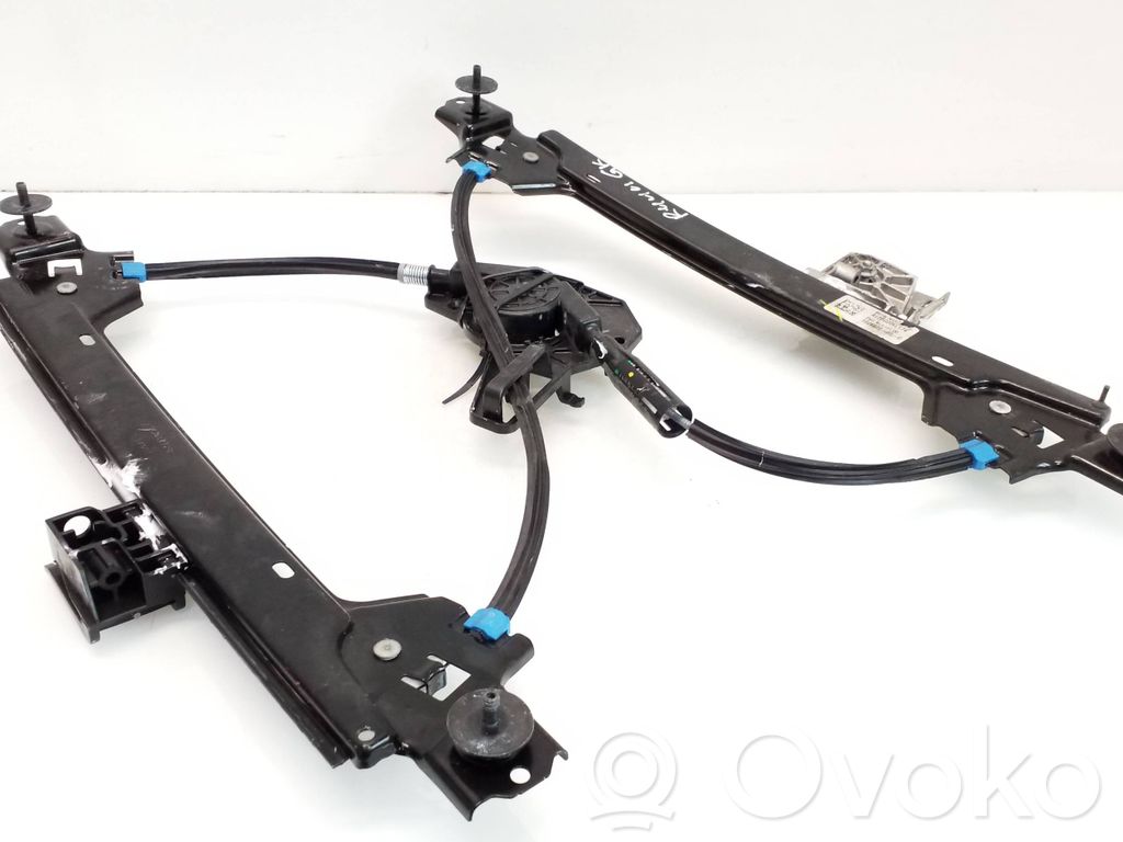 Tesla Model X Mechanizm podnoszenia szyby tylnej bez silnika 