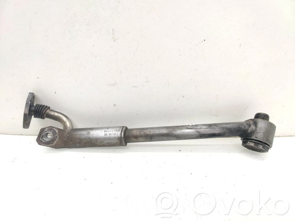 Volkswagen Caddy Manguera/tubo de aceite del turbocompresor turbo 