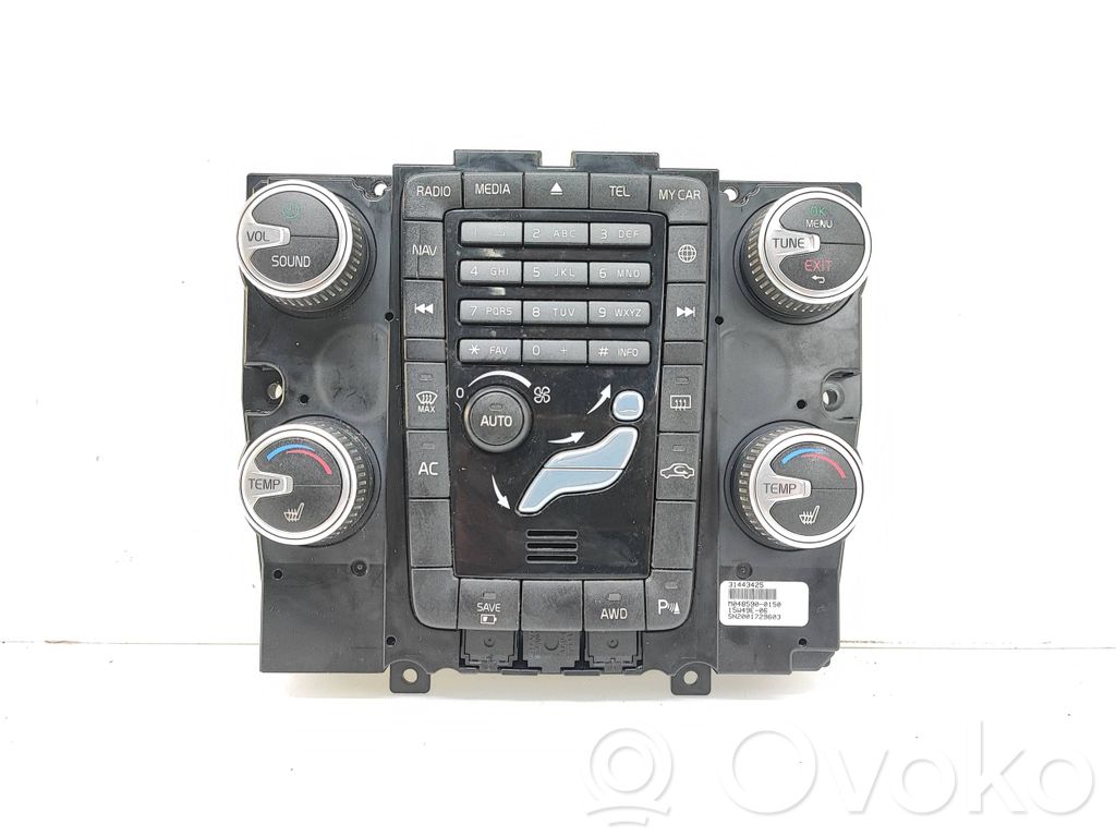 Volvo V60 Climate control unit 