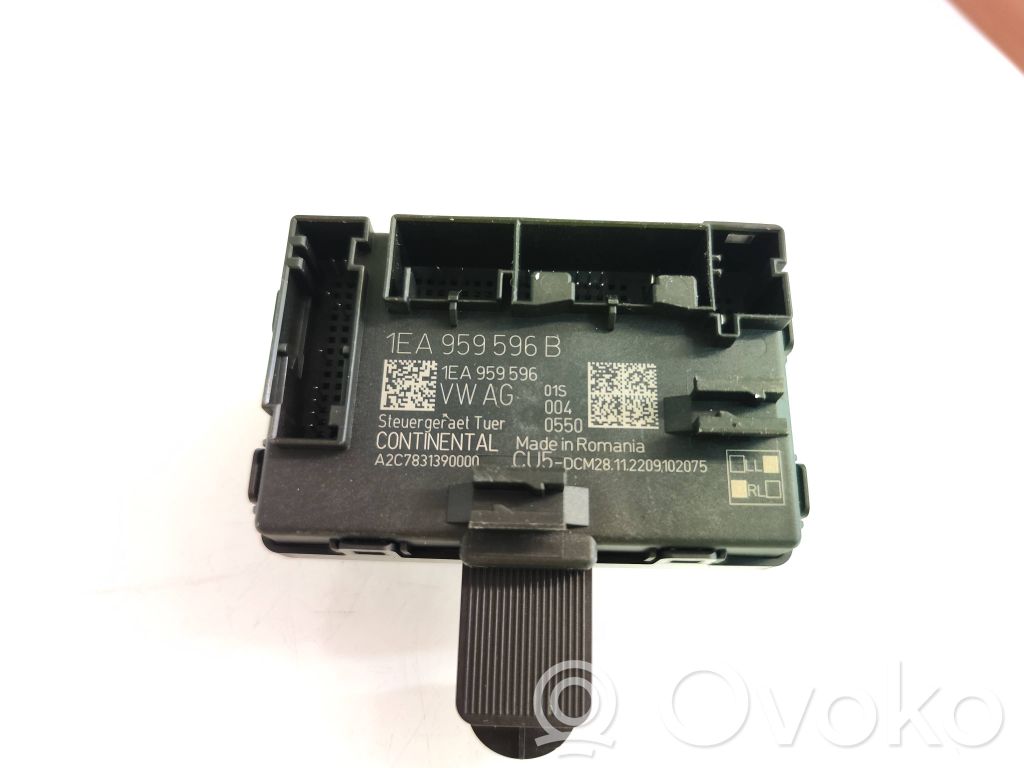 Unité de commande module de porte   1EA959596B,1EA959596,A2C7831390000