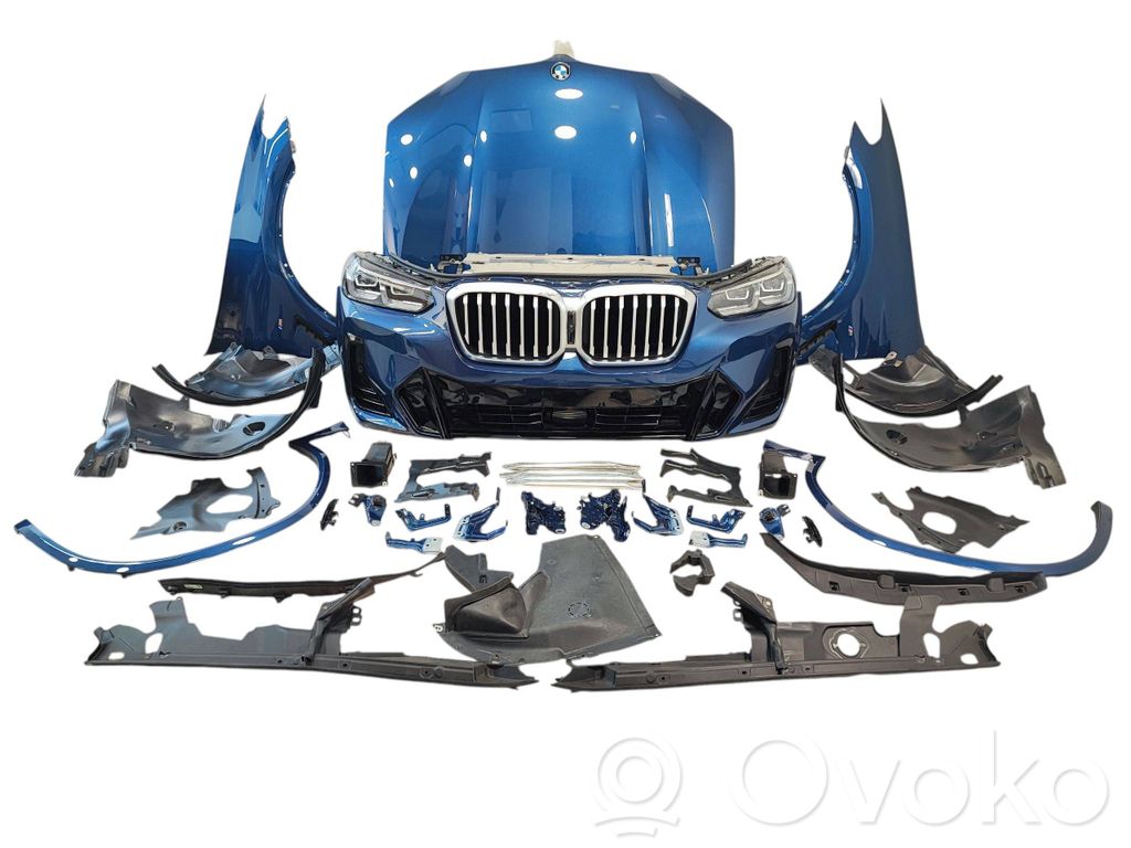 BMW X3 G01 Kompletny zestaw przedniej części nadwozia / karoserii 