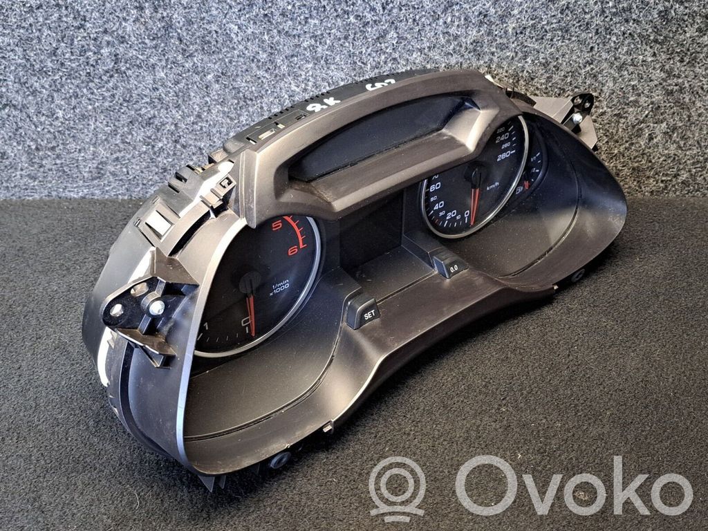 Audi A4 S4 B8 8K Speedometer (instrument cluster) 