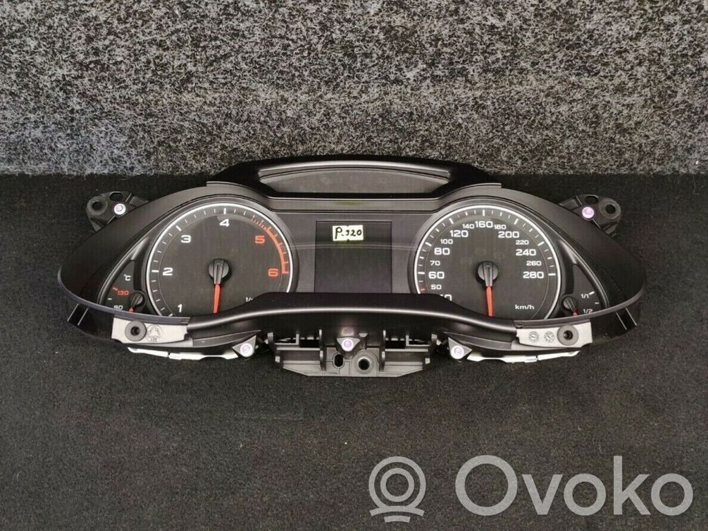 Audi A4 S4 B8 8K Speedometer (instrument cluster) 
