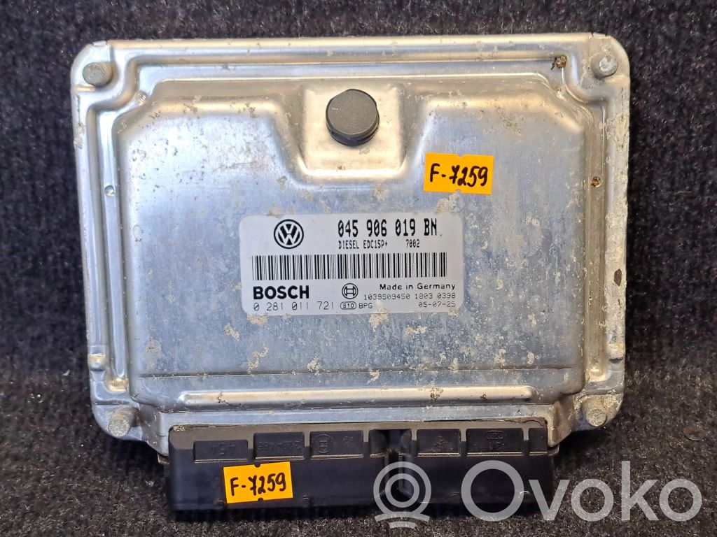 Volkswagen Fox Engine control unit/module 