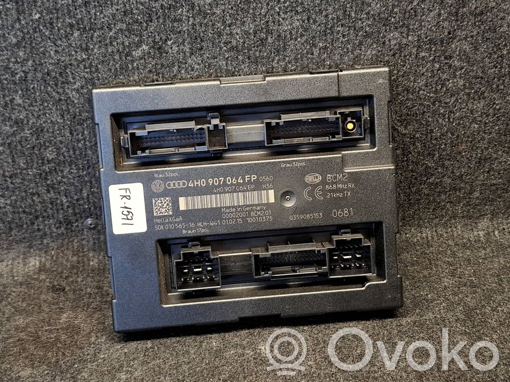 Audi A6 S6 C7 4G Module confort 