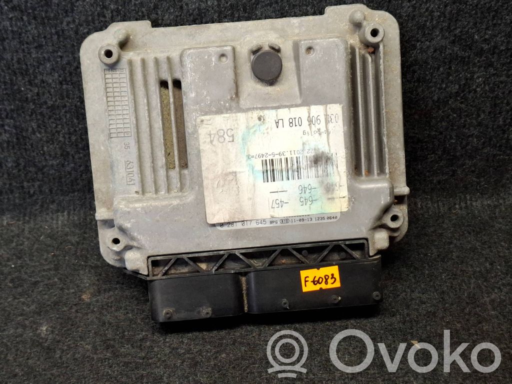 Audi A6 S6 C7 4G Engine control unit/module 