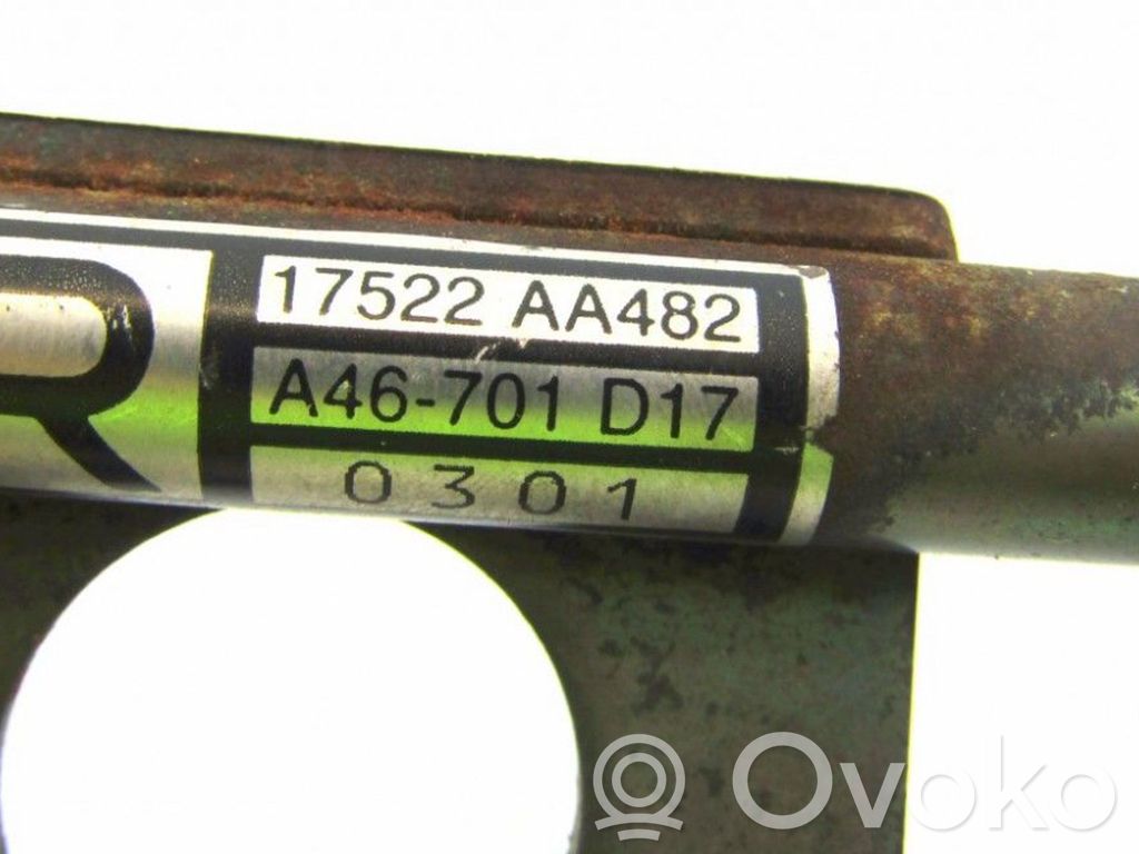 Fuel main line pipe   17522AA482