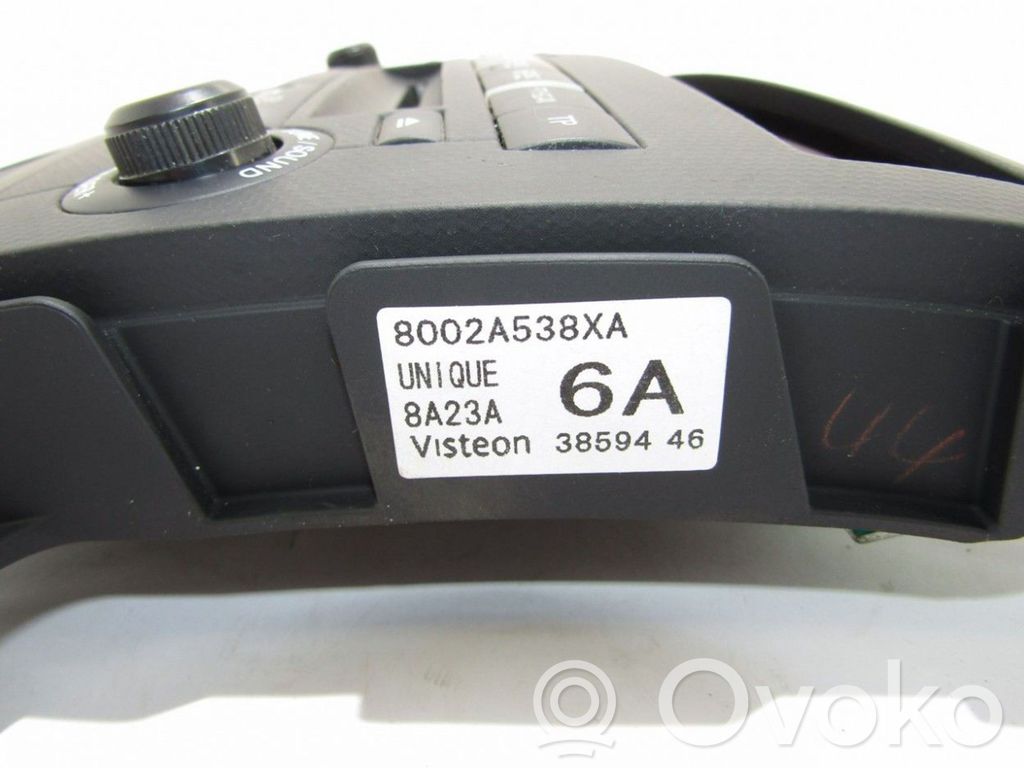 Panel / Radioodtwarzacz CD/DVD/GPS   8002A538XA,38594