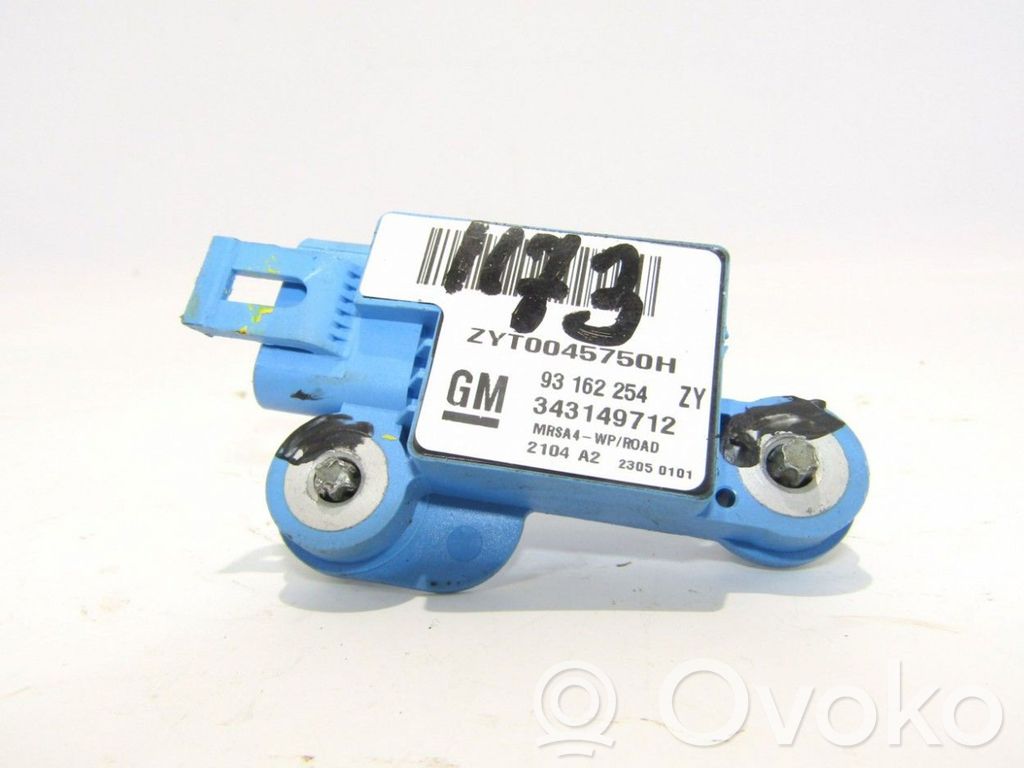 Opel Tigra B Sensor impacto/accidente para activar Airbag 