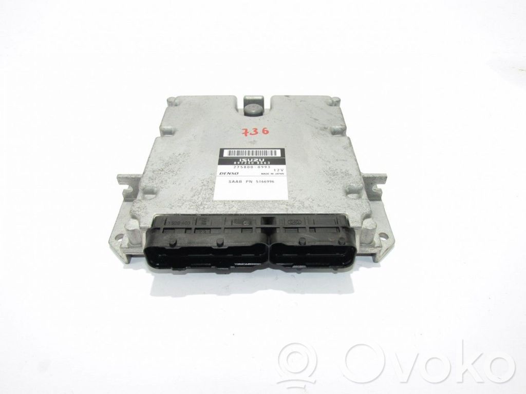 Saab 9-5 Variklio valdymo blokas 