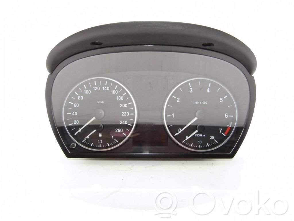 BMW 3 E90 E91 Speedometer (instrument cluster) 