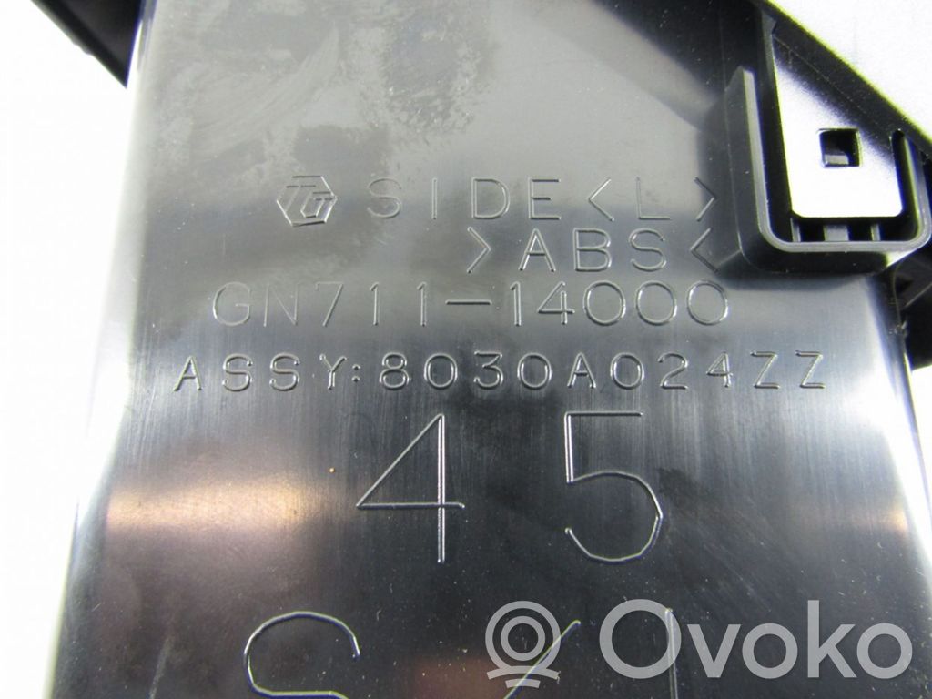 Peugeot 4007 Rejilla de ventilación central del panel 
