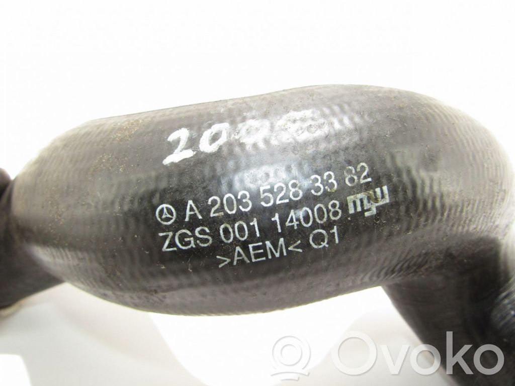 Mercedes-Benz C W203 Furtun/conductă intercooler 