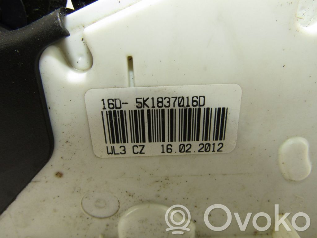 Volkswagen Polo V 6R Zamek drzwi przednich 