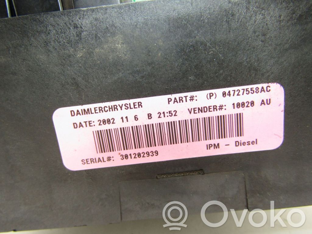Chrysler Voyager Saugiklių blokas 