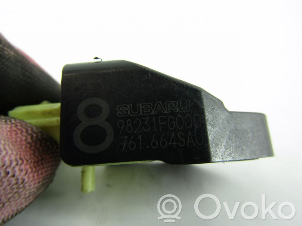 Subaru Forester SH Sensore d’urto/d'impatto apertura airbag