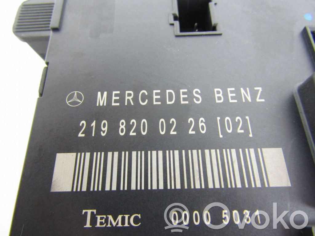 Mercedes-Benz CLS C219 Autres unités de commande / modules 