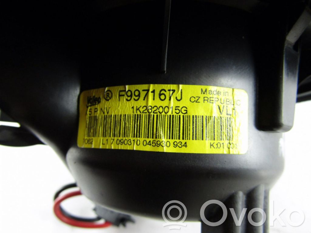 Lämmittimen puhallin   1K2820015G,F997167J