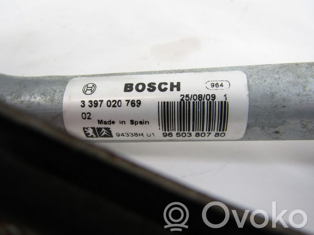 Peugeot 207 CC Motor și paralelogram ștergător parbriz 