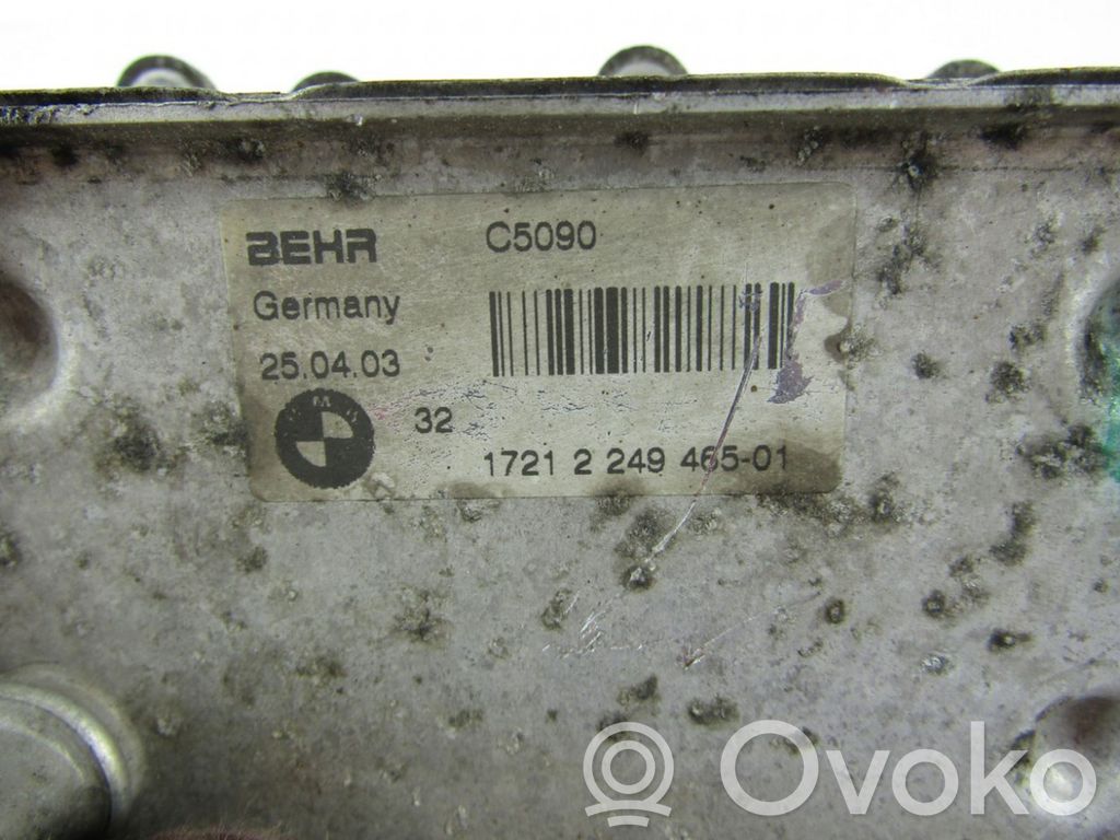 BMW 7 E65 E66 Mocowanie / uchwyt filtra oleju 