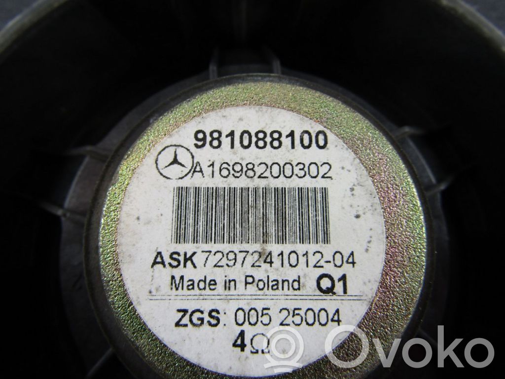 Mercedes-Benz A W169 Głośnik drzwi tylnych 
