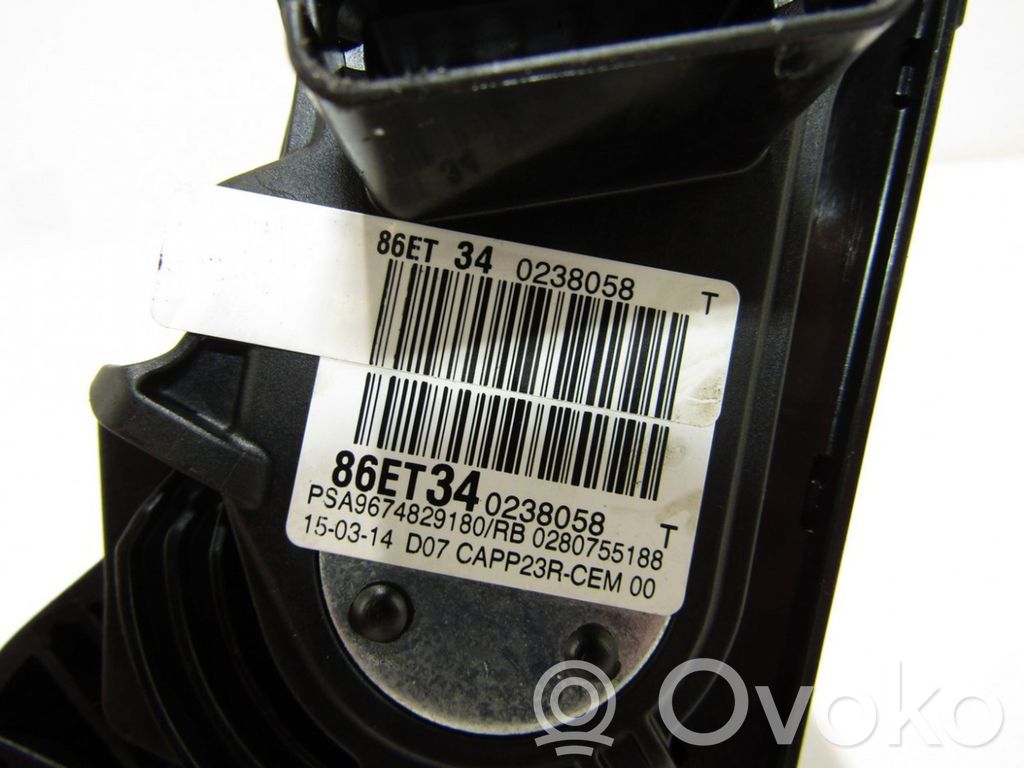 Peugeot 308 Pedał gazu / przyspieszenia 