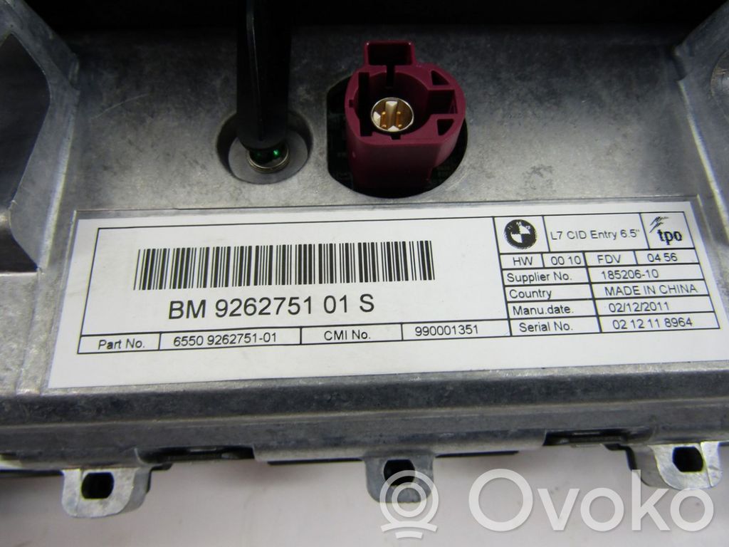 BMW 1 F20 F21 Monitor/display/piccolo schermo 